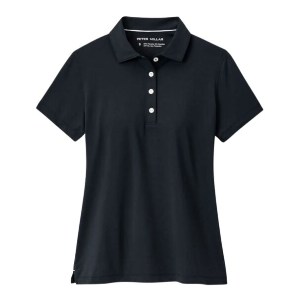  Women's Short Sleeve Button Polo Thumbnail