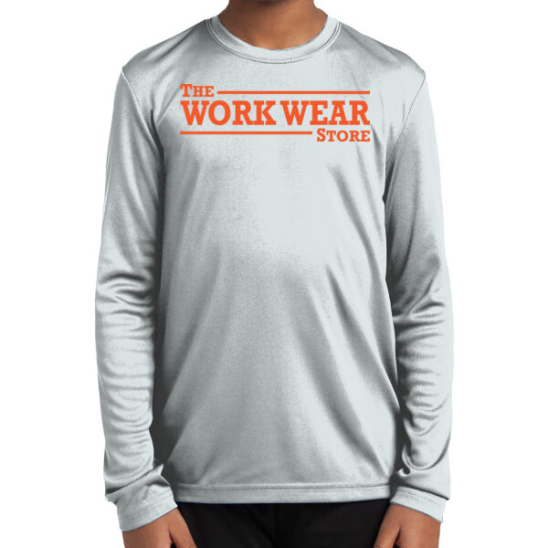   - Youth Long Sleeve PosiCharge ® Competitor Tee Thumbnail